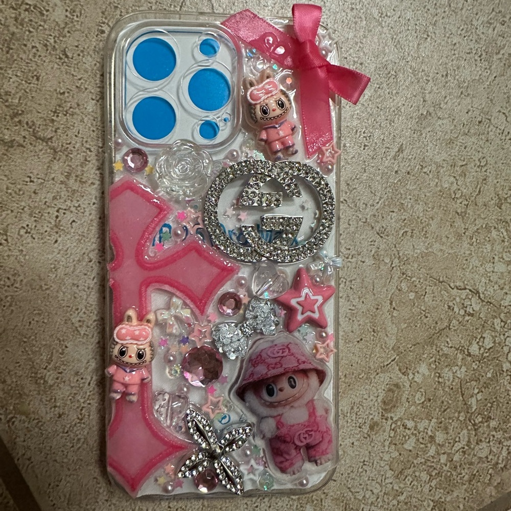 Custom Pink Phone Case iphone 15 pro max